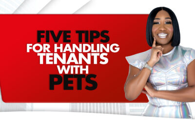 Five Tips For Handling Tenants With Pets